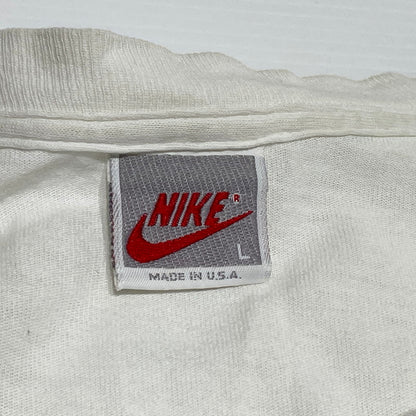 【現状渡し品】【メンズ】 NIKE ナイキ 90’s JORDAN TEE 90年代 ジョーダン Tシャツ 半袖 トップス 148-260720-sa-02-tei サイズ：L カラー：ホワイト 万代Net店
