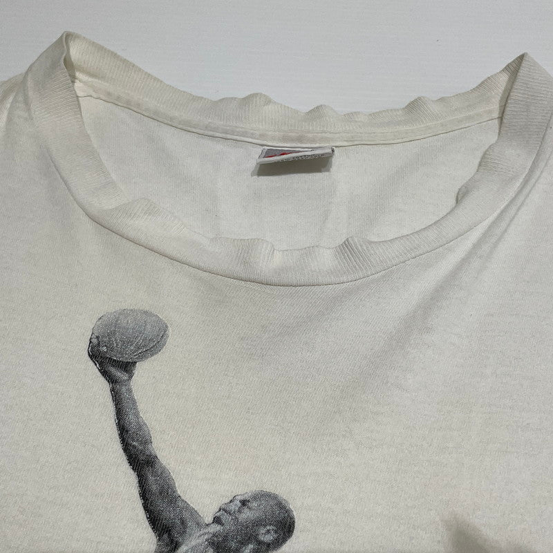 【現状渡し品】【メンズ】 NIKE ナイキ 90’s JORDAN TEE 90年代 ジョーダン Tシャツ 半袖 トップス 148-260720-sa-02-tei サイズ：L カラー：ホワイト 万代Net店