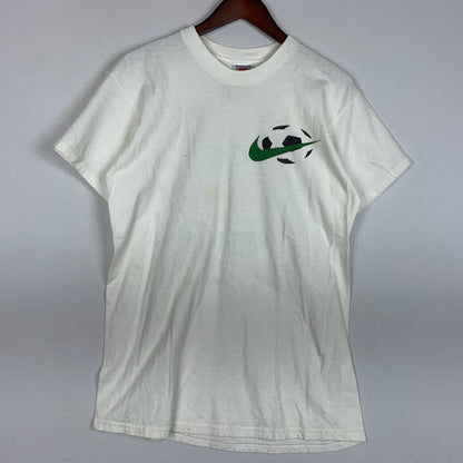 【現状渡し品】【メンズ】 90's SOCCER S/S TEE 90年代 サッカー ショートスリーブ Tシャツ トップス 半袖 148-260212-ko-23-fuzh サイズ：M カラー：ホワイト 万代Net店