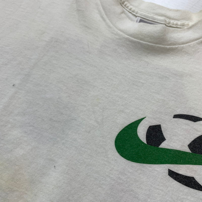 【現状渡し品】【メンズ】 90's SOCCER S/S TEE 90年代 サッカー ショートスリーブ Tシャツ トップス 半袖 148-260212-ko-23-fuzh サイズ：M カラー：ホワイト 万代Net店