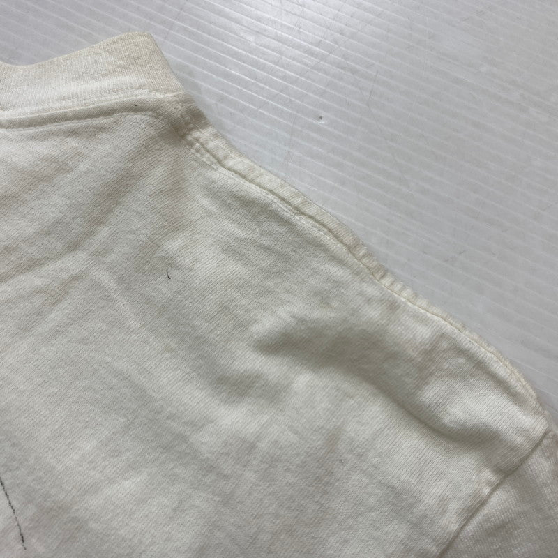 【現状渡し品】【メンズ】 90's SOCCER S/S TEE 90年代 サッカー ショートスリーブ Tシャツ トップス 半袖 148-260212-ko-23-fuzh サイズ：M カラー：ホワイト 万代Net店