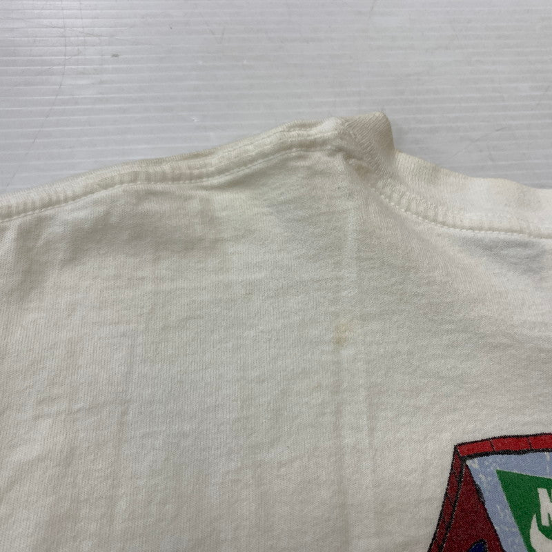 【現状渡し品】【メンズ】 90's SOCCER S/S TEE 90年代 サッカー ショートスリーブ Tシャツ トップス 半袖 148-260212-ko-23-fuzh サイズ：M カラー：ホワイト 万代Net店