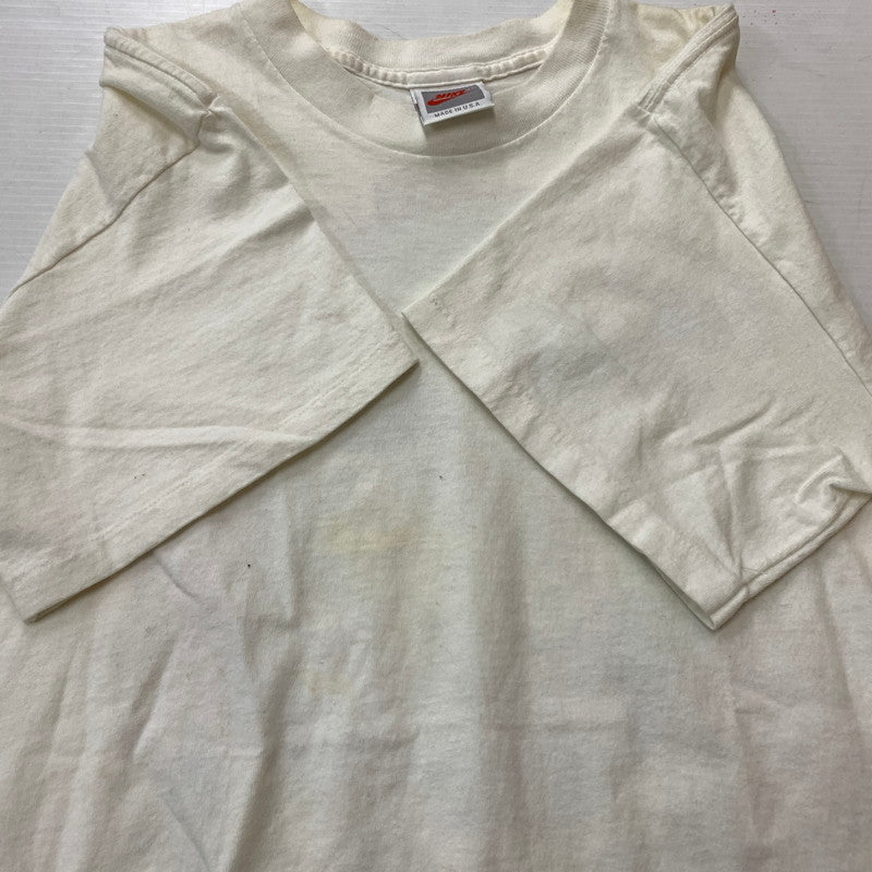 【現状渡し品】【メンズ】 90's SOCCER S/S TEE 90年代 サッカー ショートスリーブ Tシャツ トップス 半袖 148-260212-ko-23-fuzh サイズ：M カラー：ホワイト 万代Net店