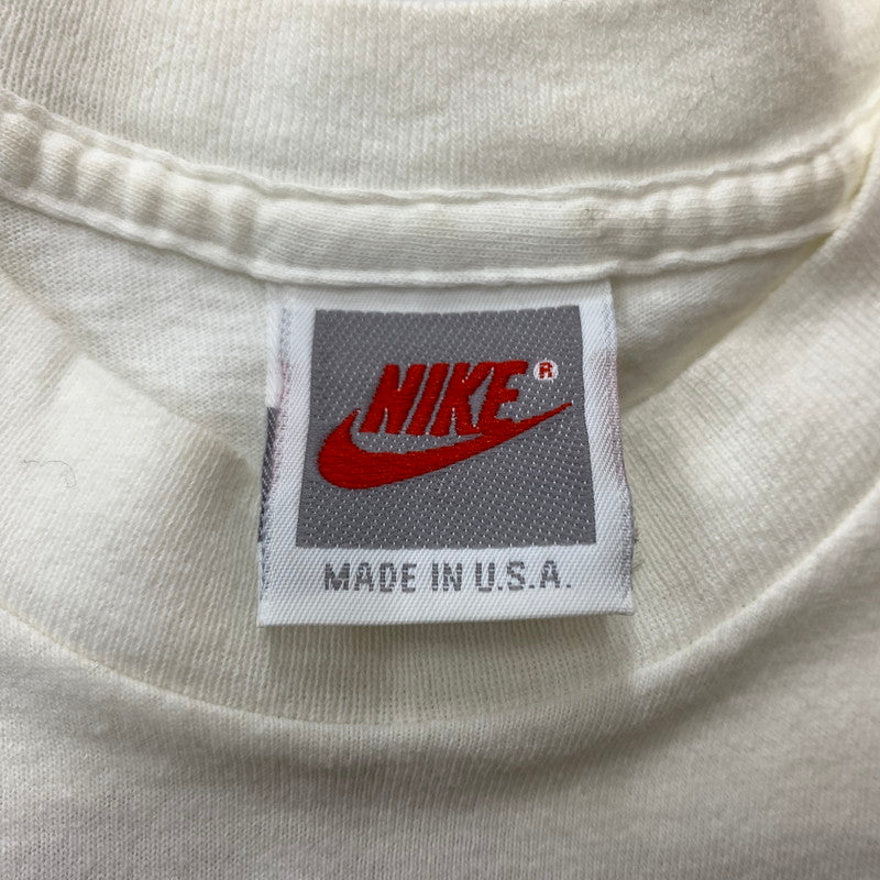 【現状渡し品】【メンズ】 90's SOCCER S/S TEE 90年代 サッカー ショートスリーブ Tシャツ トップス 半袖 148-260212-ko-23-fuzh サイズ：M カラー：ホワイト 万代Net店