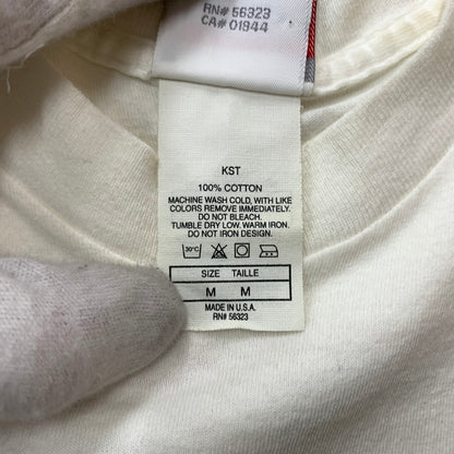 【現状渡し品】【メンズ】 90's SOCCER S/S TEE 90年代 サッカー ショートスリーブ Tシャツ トップス 半袖 148-260212-ko-23-fuzh サイズ：M カラー：ホワイト 万代Net店