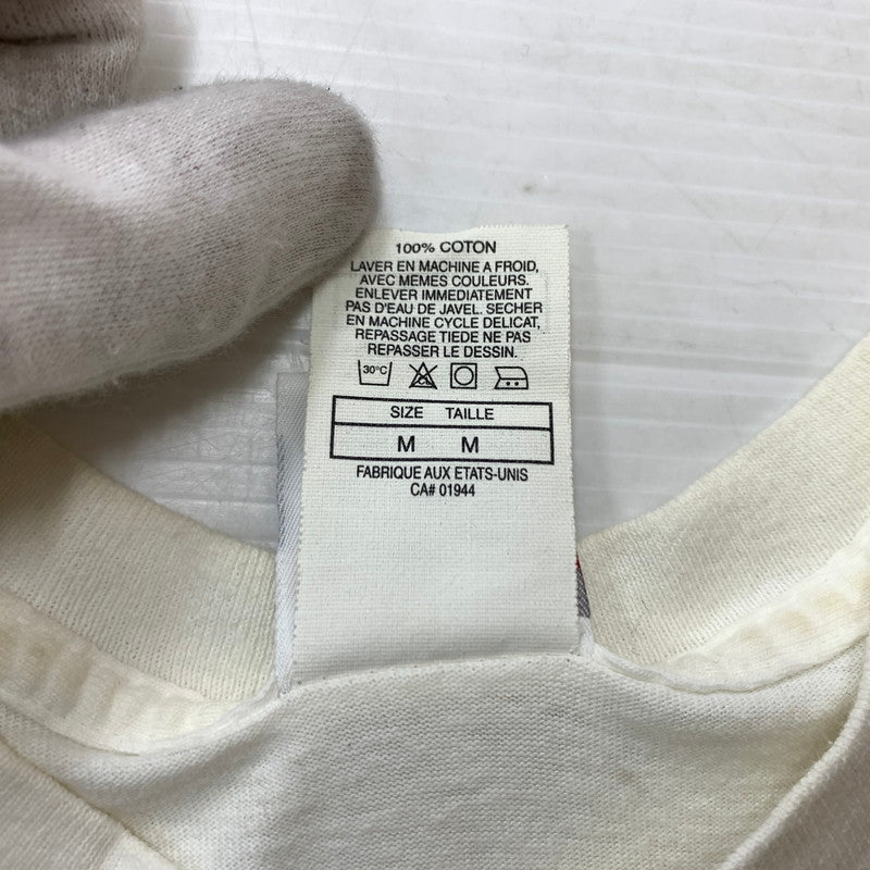 【現状渡し品】【メンズ】 90's SOCCER S/S TEE 90年代 サッカー ショートスリーブ Tシャツ トップス 半袖 148-260212-ko-23-fuzh サイズ：M カラー：ホワイト 万代Net店
