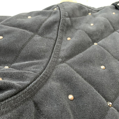 【中古品】【メンズ】 Supreme シュプリーム × B.B.SIMON ビービーサイモン 別注 コラボ QUILTED WORK JACKET キルティング ワークジャケット アウター 149-260212-ko-37-tei サイズ：XL カラー：ブラック 万代Net店