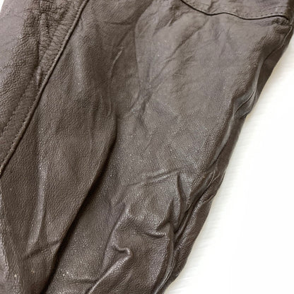 【現状渡し品】【メンズ】 HANDYMAN ハンディマン TYPE A-2 LEATHER JACKET タイプ A-2 レザージャケット アウター フライトジャケット 145-260212-ko-26-tei サイズ：サイズ不明 カラー：ブラウン 万代Net店