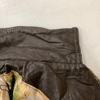 【現状渡し品】【メンズ】 HANDYMAN ハンディマン TYPE A-2 LEATHER JACKET タイプ A-2 レザージャケット アウター フライトジャケット 145-260212-ko-26-tei サイズ：サイズ不明 カラー：ブラウン 万代Net店