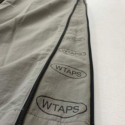【中古品】【メンズ】 WTAPS ダブルタップス TROUSERS NYLON WEATHER PANTS 242CWDT-PTM ナイロン ウェザー パンツ ボトムス 153-260212-ko-33-tei サイズ：3 カラー：グレー 万代Net店