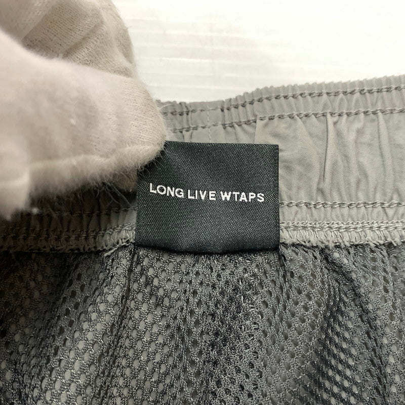 【中古品】【メンズ】 WTAPS ダブルタップス TROUSERS NYLON WEATHER PANTS 242CWDT-PTM ナイロン ウェザー パンツ ボトムス 153-260212-ko-33-tei サイズ：3 カラー：グレー 万代Net店