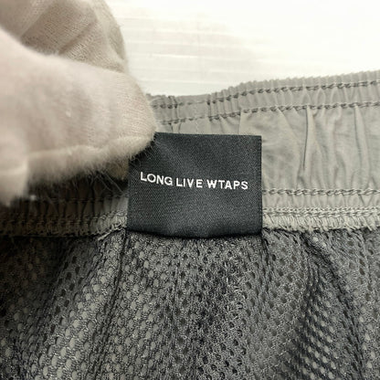 【中古品】【メンズ】 WTAPS ダブルタップス TROUSERS NYLON WEATHER PANTS 242CWDT-PTM ナイロン ウェザー パンツ ボトムス 153-260212-ko-33-tei サイズ：3 カラー：グレー 万代Net店