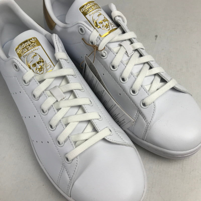 【中古美品】【メンズ】 ADIDAS アディダス GY2919 STAN SMITH "GOLD" スタンスミス スニーカー 靴 161-260925-mh-18-fuzh サイズ：28cm カラー：ホワイトゴールド 万代Net店