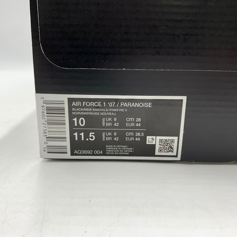 【中古品】【メンズ】 NIKE ナイキ AIRFORCE 1 07 PARANOISE G-DRAGON AQ3692-004 エアフォースワン パラノイズ スニーカー 靴 シューズ ジードラゴン 160-260213-ko-01-tei サイズ：28cm カラー：ブラック/マルチカラー 万代Net店
