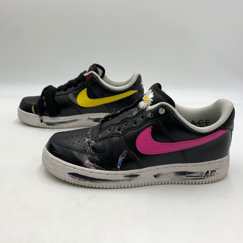 【中古品】【メンズ】 NIKE ナイキ AIRFORCE 1 07 PARANOISE G-DRAGON AQ3692-004 エアフォースワン パラノイズ スニーカー 靴 シューズ ジードラゴン 160-260213-ko-01-tei サイズ：28cm カラー：ブラック/マルチカラー 万代Net店