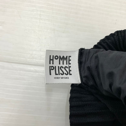 【中古品】【メンズ】 HOMME PLISSE ISSEY MIYAKE オム プリッセ イッセイミヤケ BASICS PLEATED PANT HP55JF150 ベーシックス プリーツパンツ ボトムス ストレート 151-260212-ko-35-tei サイズ：1 カラー：ブラック 万代Net店