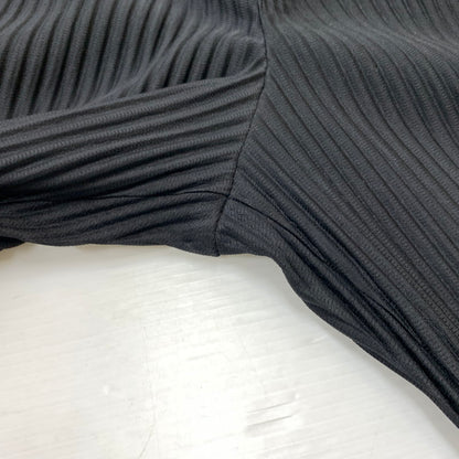 【中古品】【メンズ】 HOMME PLISSE ISSEY MIYAKE オム プリッセ イッセイミヤケ BASICS PLEATED PANT HP55JF150 ベーシックス プリーツパンツ ボトムス ストレート 151-260212-ko-35-tei サイズ：1 カラー：ブラック 万代Net店