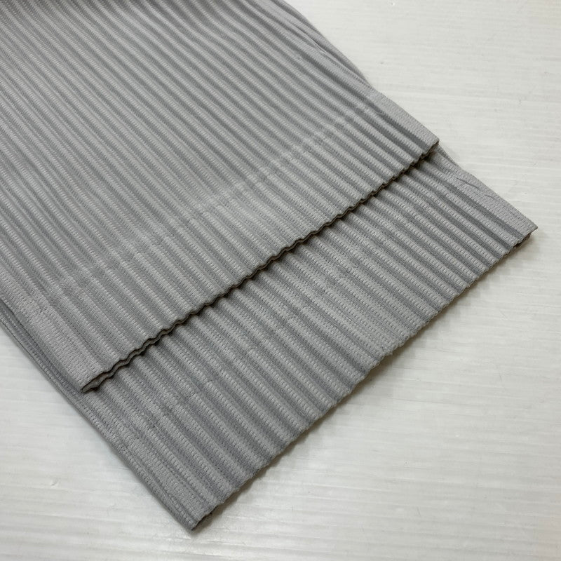 【中古品】【メンズ】 HOMME PLISSE ISSEY MIYAKE オム プリッセ イッセイミヤケ BASICS PLEATED PANT HP55JF150 ベーシックス プリーツパンツ ボトムス ストレート 151-260212-ko-34-tei サイズ：1 カラー：グレー 万代Net店