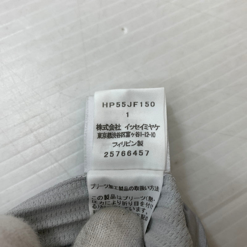 【中古品】【メンズ】 HOMME PLISSE ISSEY MIYAKE オム プリッセ イッセイミヤケ BASICS PLEATED PANT HP55JF150 ベーシックス プリーツパンツ ボトムス ストレート 151-260212-ko-34-tei サイズ：1 カラー：グレー 万代Net店
