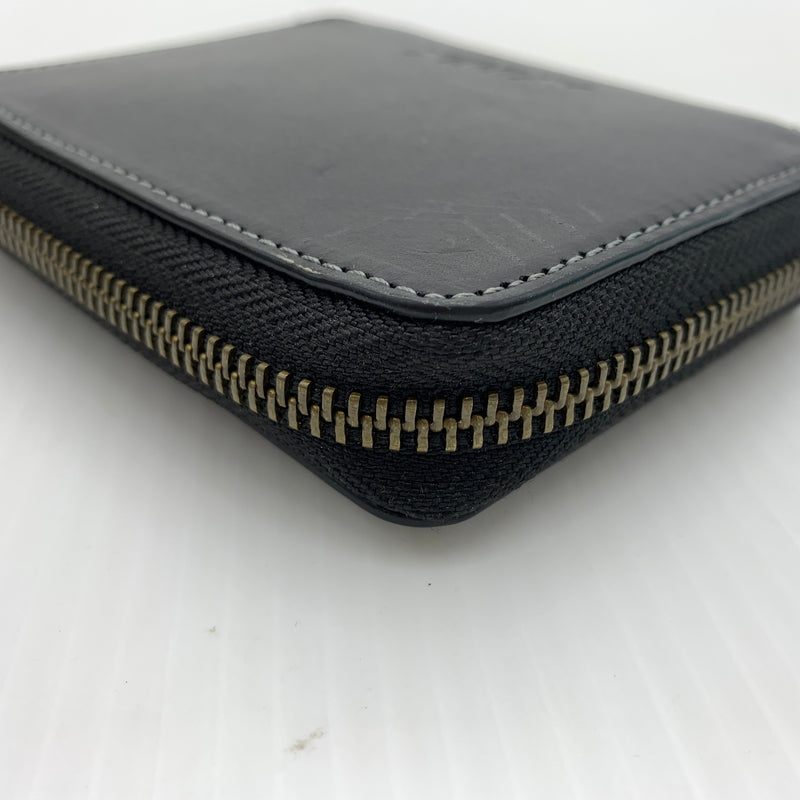 【中古品】【メンズ】 AVIREX アヴィレックス ROUND WALLET AX9002 ラウンドウォレット 財布 二つ折り 200-260712-ko-03-tei カラー：ブラック 万代Net店