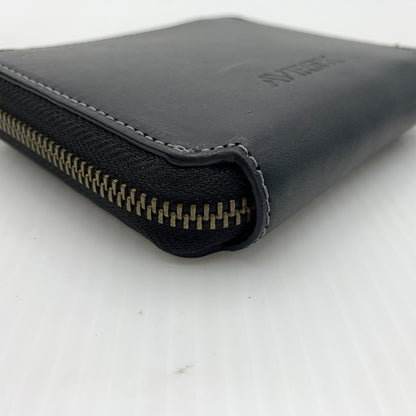 【中古品】【メンズ】 AVIREX アヴィレックス ROUND WALLET AX9002 ラウンドウォレット 財布 二つ折り 200-260712-ko-03-tei カラー：ブラック 万代Net店