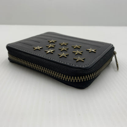 【中古品】【メンズ】 AVIREX アヴィレックス ROUND WALLET AX9002 ラウンドウォレット 財布 二つ折り 200-260712-ko-03-tei カラー：ブラック 万代Net店