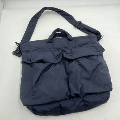 【中古品】【メンズ/レディース】 TAION タイオン 別注 ミリタリーダウン ヘルメットバッグ 2WAY ナイロンバッグ カバン 188-260809-nm-55-tei カラー：ダークネイビー 万代Net店