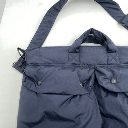 【中古品】【メンズ/レディース】 TAION タイオン 別注 ミリタリーダウン ヘルメットバッグ 2WAY ナイロンバッグ カバン 188-260809-nm-55-tei カラー：ダークネイビー 万代Net店