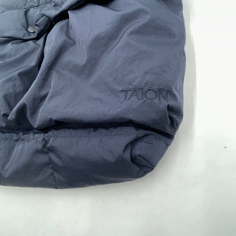 【中古品】【メンズ/レディース】 TAION タイオン 別注 ミリタリーダウン ヘルメットバッグ 2WAY ナイロンバッグ カバン 188-260809-nm-55-tei カラー：ダークネイビー 万代Net店