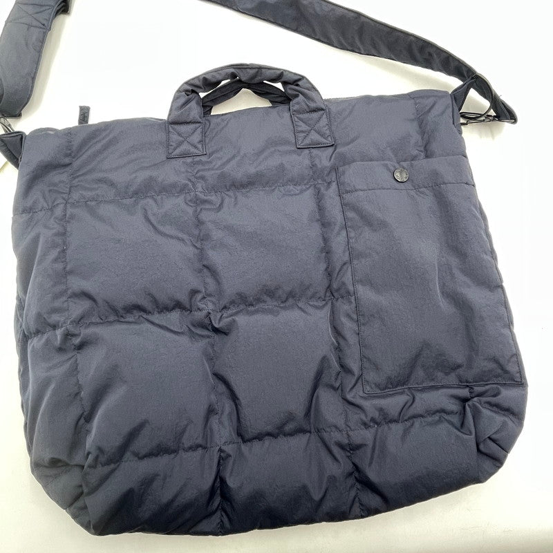 【中古品】【メンズ/レディース】 TAION タイオン 別注 ミリタリーダウン ヘルメットバッグ 2WAY ナイロンバッグ カバン 188-260809-nm-55-tei カラー：ダークネイビー 万代Net店