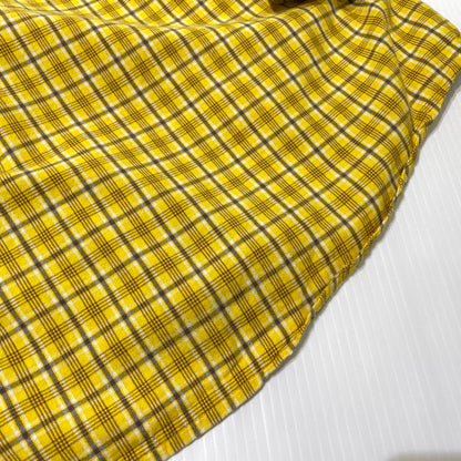 【中古品】【メンズ】 CARHARTT カーハート LS COTTON CHECK SHIRT S255BTY ロングスリーブ コットン チェック シャツ 長袖 トップス 145-260828-yo-09-teih サイズ：L カラー：イエロー 万代Net店