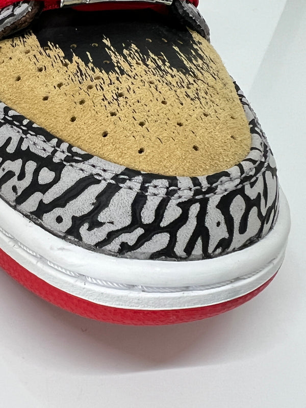 【中古美品】【メンズ】 NIKE SB ナイキ スケートボーディング DUNK LOW PRO QS WHAT THE P-ROD CZ2239-600 ダンク ロー プロ クイックストライク ホワット ザ P-ロッド スニーカー 靴 160-260801-kk-08-hon カラー：SPORT RED/BLACK-VARSITY MAIZE 万代Net店