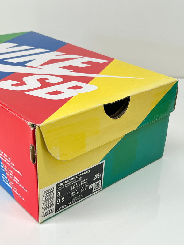 【中古美品】【メンズ】 NIKE SB ナイキ スケートボーディング DUNK LOW PRO QS WHAT THE P-ROD CZ2239-600 ダンク ロー プロ クイックストライク ホワット ザ P-ロッド スニーカー 靴 160-260801-kk-08-hon カラー：SPORT RED/BLACK-VARSITY MAIZE 万代Net店