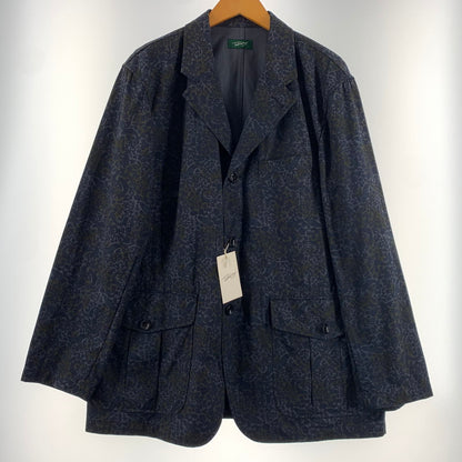 【中古品】【メンズ】 TAKE＆SONS テイク アンド サンズ 23SS FISH BATIC SACK JACKET 23101 フィッシュ バティック サック ジャケット ライトアウター 140-260615-yo-12-tei サイズ：4 カラー：ネイビー 万代Net店