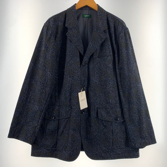 【中古品】【メンズ】 TAKE＆SONS テイク アンド サンズ 23SS FISH BATIC SACK JACKET 23101 フィッシュ バティック サック ジャケット ライトアウター 140-260615-yo-12-tei サイズ：4 カラー：ネイビー 万代Net店