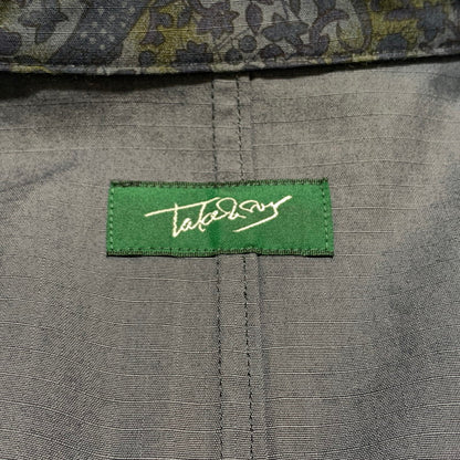 【中古品】【メンズ】 TAKE＆SONS テイク アンド サンズ 23SS FISH BATIC SACK JACKET 23101 フィッシュ バティック サック ジャケット ライトアウター 140-260615-yo-12-tei サイズ：4 カラー：ネイビー 万代Net店