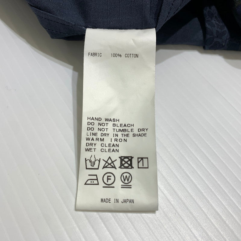 【中古品】【メンズ】 TAKE＆SONS テイク アンド サンズ 23SS FISH BATIC SACK JACKET 23101 フィッシュ バティック サック ジャケット ライトアウター 140-260615-yo-12-tei サイズ：4 カラー：ネイビー 万代Net店