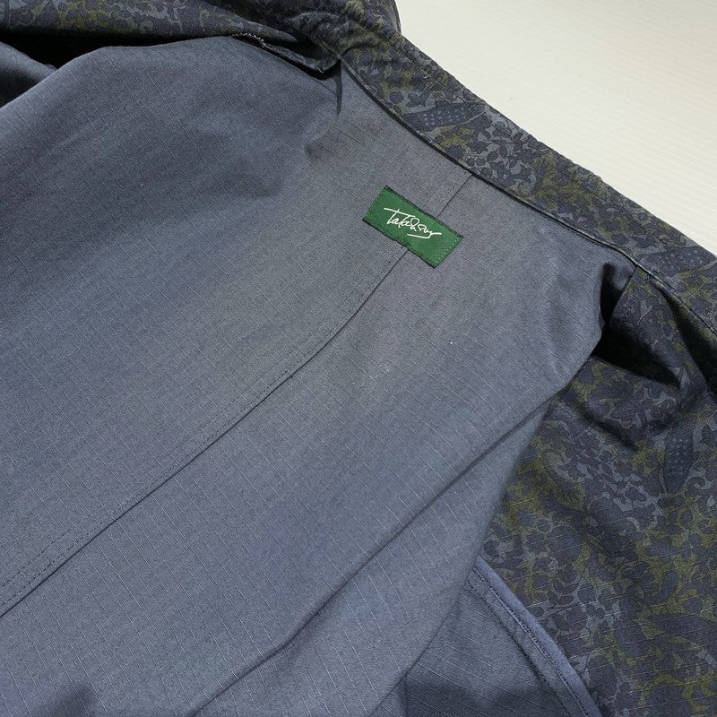 【中古品】【メンズ】 TAKE＆SONS テイク アンド サンズ 23SS FISH BATIC SACK JACKET 23101 フィッシュ バティック サック ジャケット ライトアウター 140-260615-yo-12-tei サイズ：4 カラー：ネイビー 万代Net店
