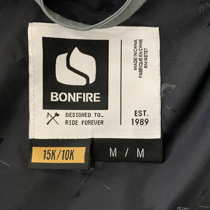 【中古品】【メンズ】 BONFIRE ボンファイア PITCH SHELL JACKET B8FW220012 ピッチ シェル ジャケット スノーボードジャケット アウター ウィンタースポーツ 120-260906-ko-10-teih サイズ：M カラー：グレー系 万代Net店