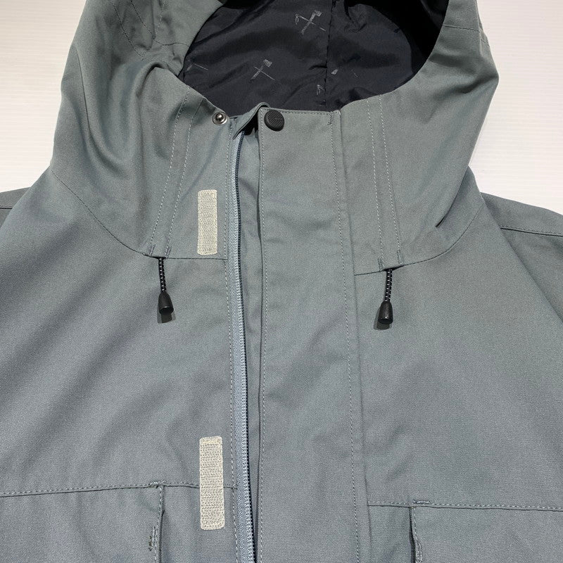 【中古品】【メンズ】 BONFIRE ボンファイア PITCH SHELL JACKET B8FW220012 ピッチ シェル ジャケット スノーボードジャケット アウター ウィンタースポーツ 120-260906-ko-10-teih サイズ：M カラー：グレー系 万代Net店