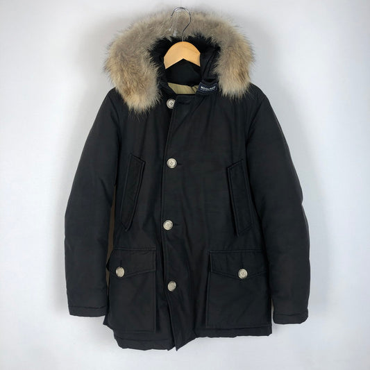 【中古品】【メンズ】 WOOLRICH ウールリッチ ARCTIC DOWN PARKA 1602160 アークティック パーカー アウター ダウンジャケット 144-260217-ko-06-tei サイズ：XXS カラー：ブラック 万代Net店