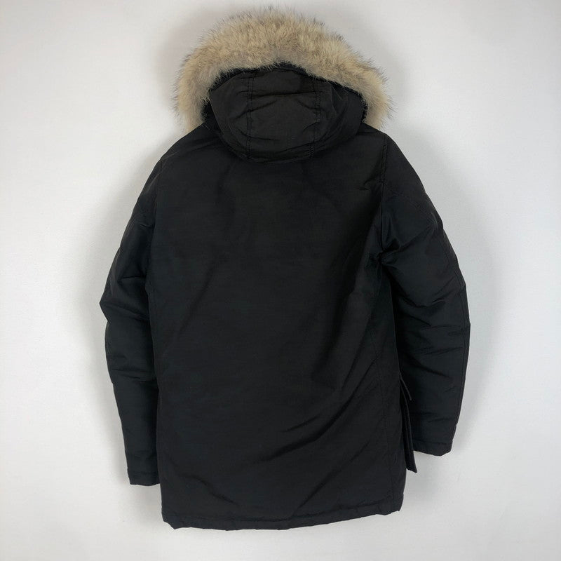 【中古品】【メンズ】 WOOLRICH ウールリッチ ARCTIC DOWN PARKA 1602160 アークティック パーカー アウター ダウンジャケット 144-260217-ko-06-tei サイズ：XXS カラー：ブラック 万代Net店