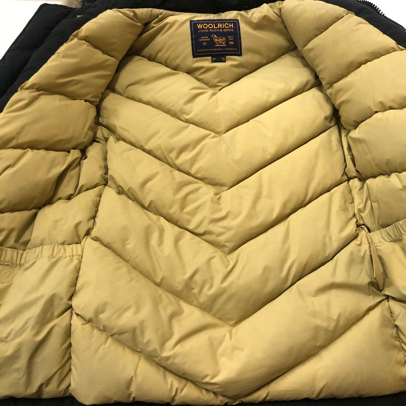 【中古品】【メンズ】 WOOLRICH ウールリッチ ARCTIC DOWN PARKA 1602160 アークティック パーカー アウター ダウンジャケット 144-260217-ko-06-tei サイズ：XXS カラー：ブラック 万代Net店
