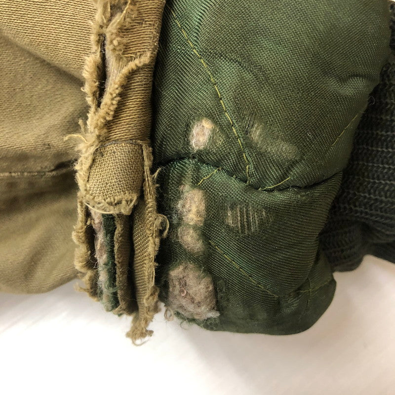 【現状渡し品】【メンズ】 UNKNOWN FLIGHT JACKET VINTAGE フライト ジャケット アウター ビンテージ 145-260217-ko-18-tei サイズ：サイズ不明 カラー：カーキ 万代Net店