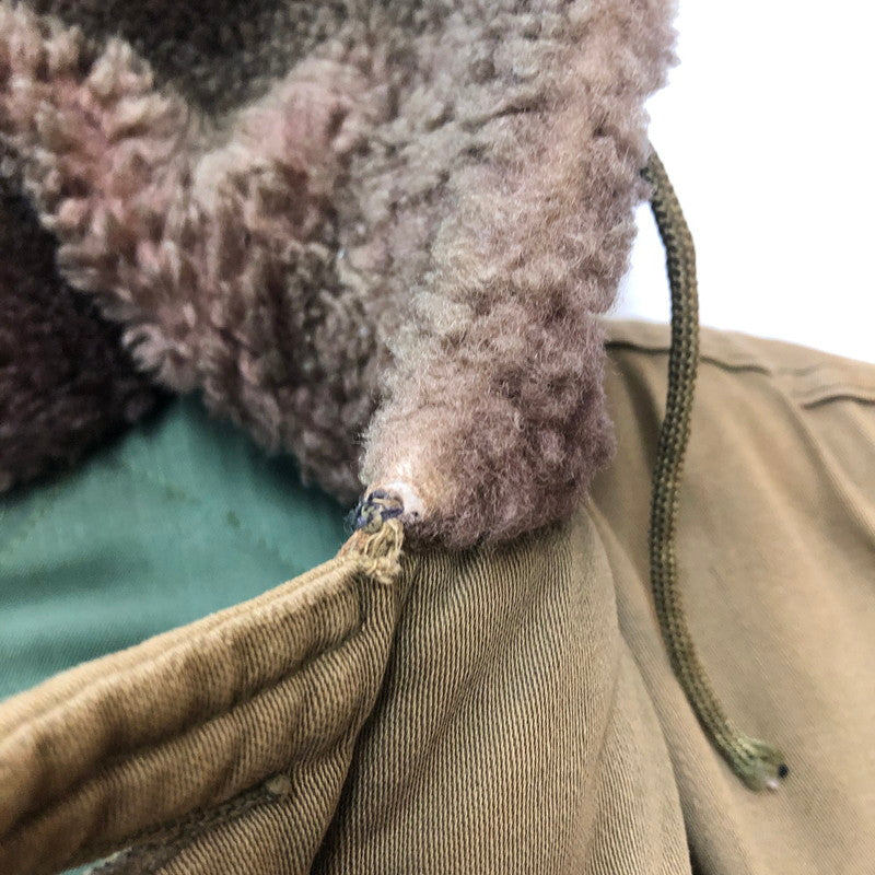 【現状渡し品】【メンズ】 UNKNOWN FLIGHT JACKET VINTAGE フライト ジャケット アウター ビンテージ 145-260217-ko-18-tei サイズ：サイズ不明 カラー：カーキ 万代Net店