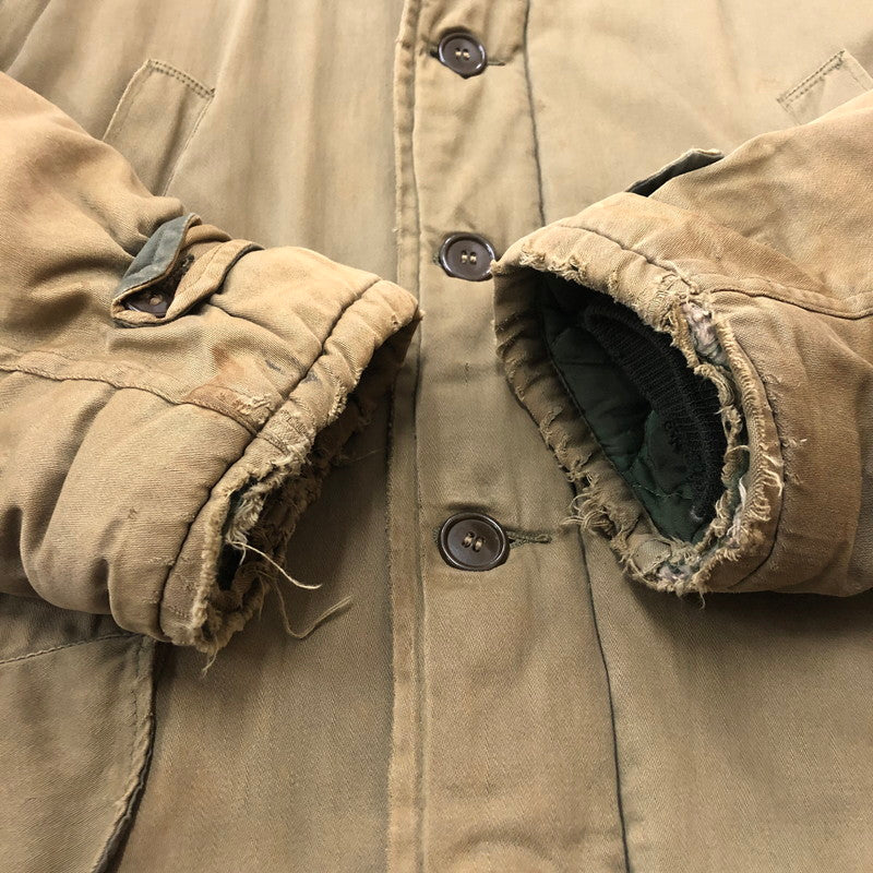 【現状渡し品】【メンズ】 UNKNOWN FLIGHT JACKET VINTAGE フライト ジャケット アウター ビンテージ 145-260217-ko-18-tei サイズ：サイズ不明 カラー：カーキ 万代Net店