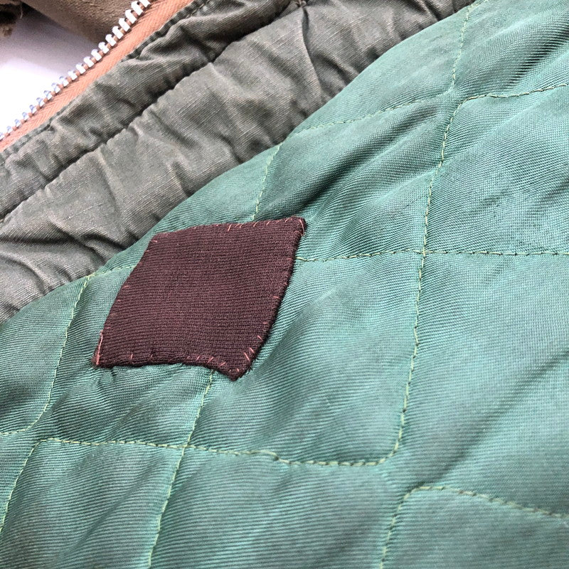【現状渡し品】【メンズ】 UNKNOWN FLIGHT JACKET VINTAGE フライト ジャケット アウター ビンテージ 145-260217-ko-18-tei サイズ：サイズ不明 カラー：カーキ 万代Net店