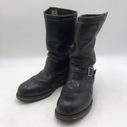 【現状渡し品】【メンズ】 Chippewa チペワ ENGINEER BOOTS 27899 エンジニアブーツ 靴 USA製 黒タグ 164-260218-ks-25-tei サイズ：8E カラー：ブラック 万代Net店