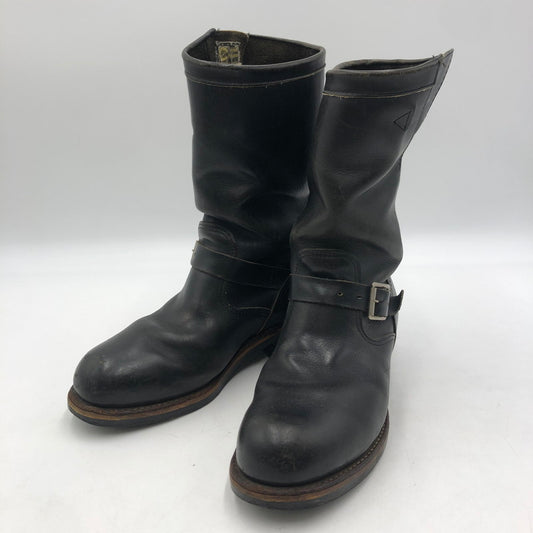 【現状渡し品】【メンズ】 Chippewa チペワ ENGINEER BOOTS 27899 エンジニアブーツ 靴 USA製 黒タグ 164-260218-ks-25-tei サイズ：8E カラー：ブラック 万代Net店