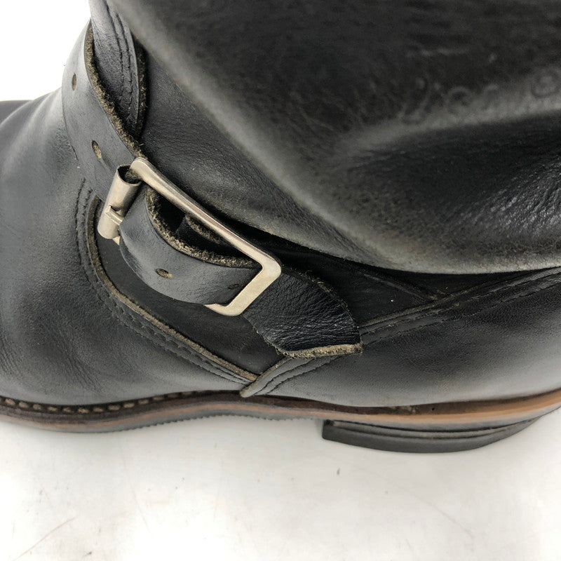 【現状渡し品】【メンズ】 Chippewa チペワ ENGINEER BOOTS 27899 エンジニアブーツ 靴 USA製 黒タグ 164-260218-ks-25-tei サイズ：8E カラー：ブラック 万代Net店